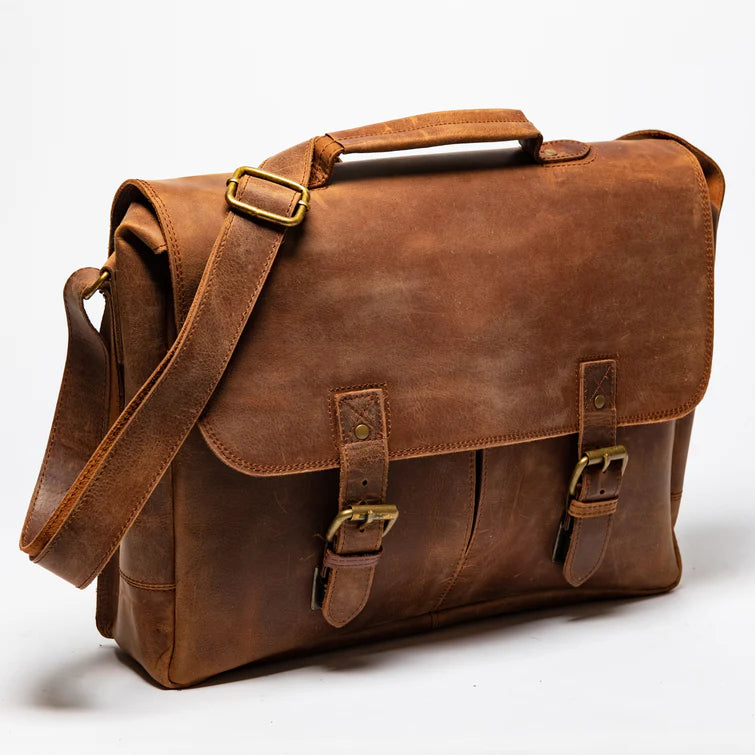 Coarse Leather Messenger