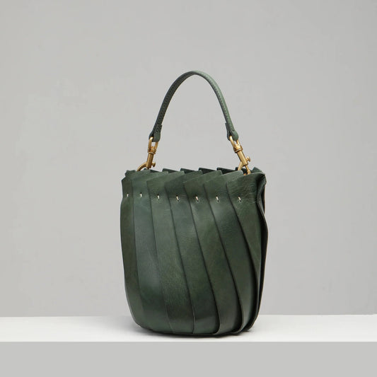 Bloom Bucket Tote - Hunter Green