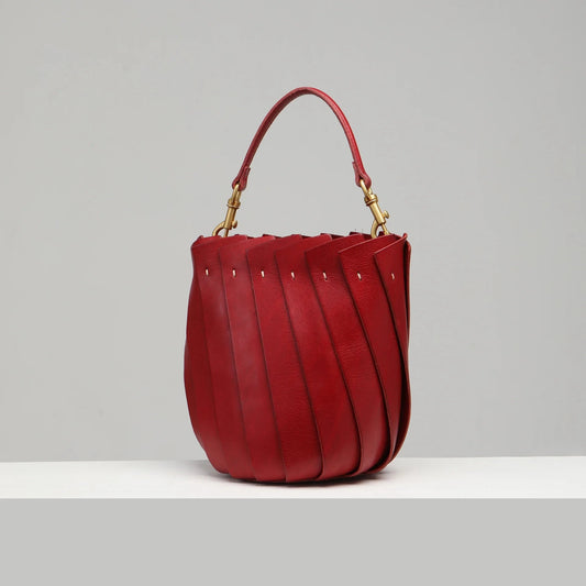 Bloom Bucket Tote - Ruby