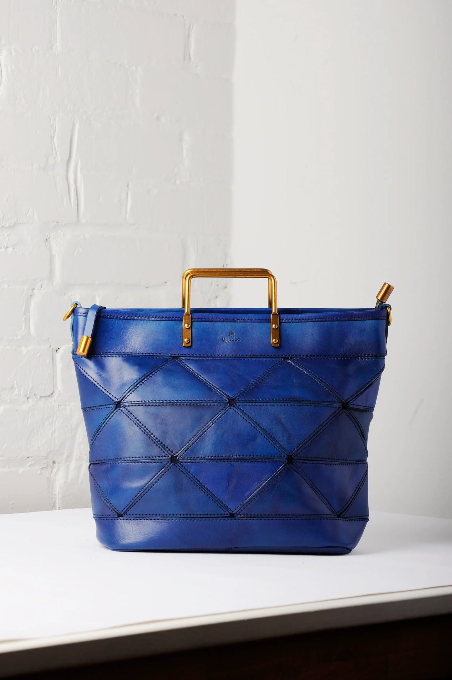 Origami Large Tote - Cobalt