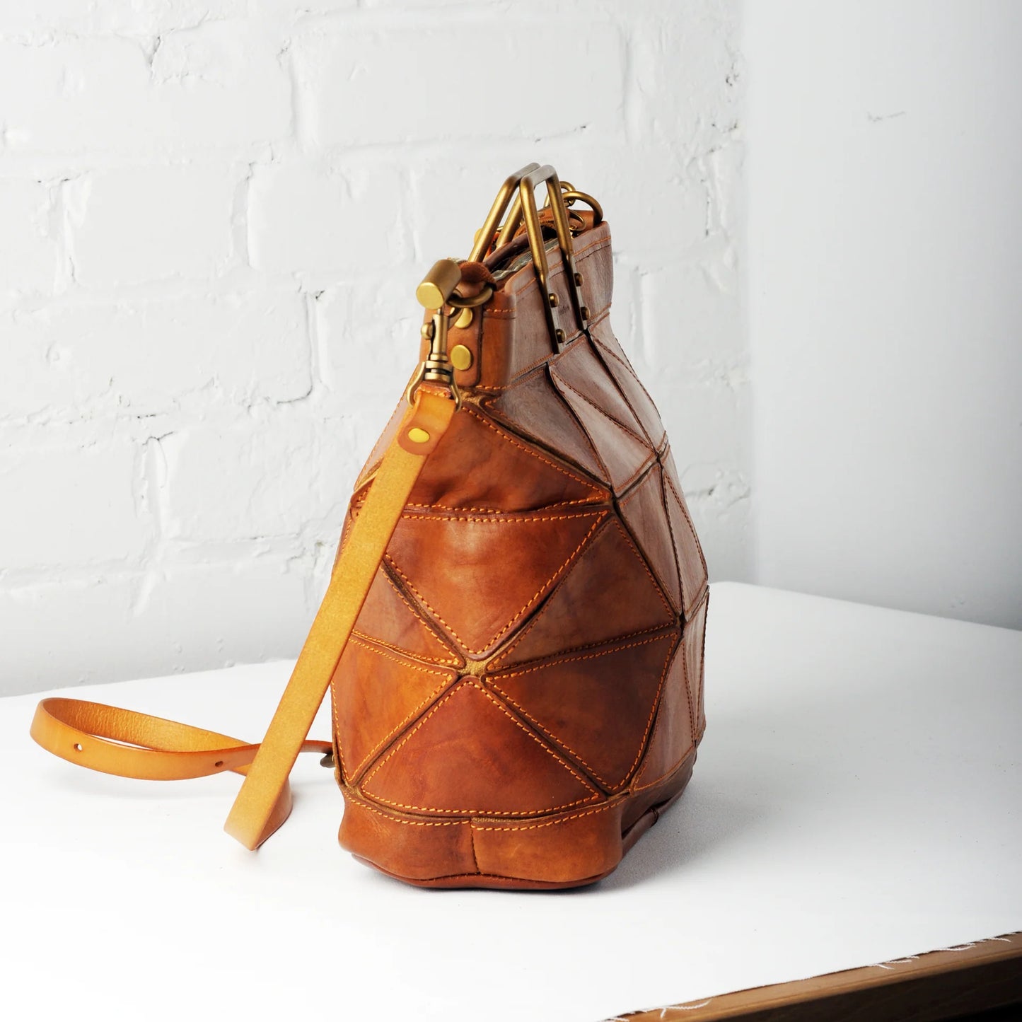 Origami Large Tote - Turmeric