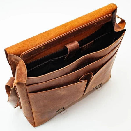 Coarse Leather Messenger