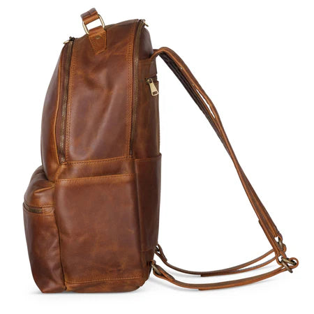 Leather Backpack Rucksack