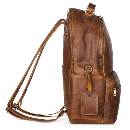 Leather Backpack Rucksack