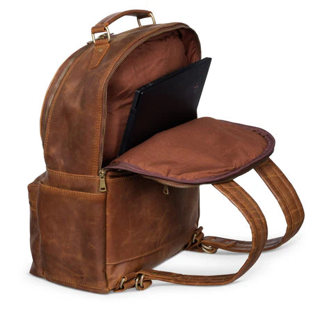 Leather Backpack Rucksack