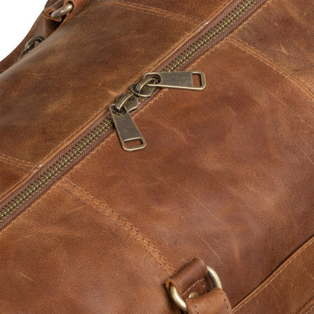 Traveler 45L Leather Duffle