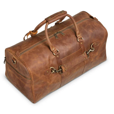 Traveler 45L Leather Duffle