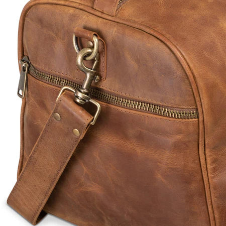 Traveler 45L Leather Duffle